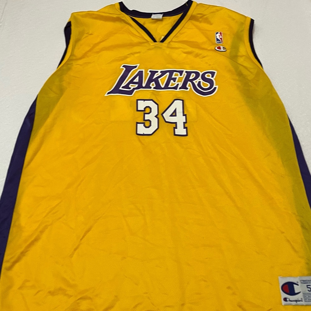 Shaquille O’Neal  vintage LA Lakers jersey